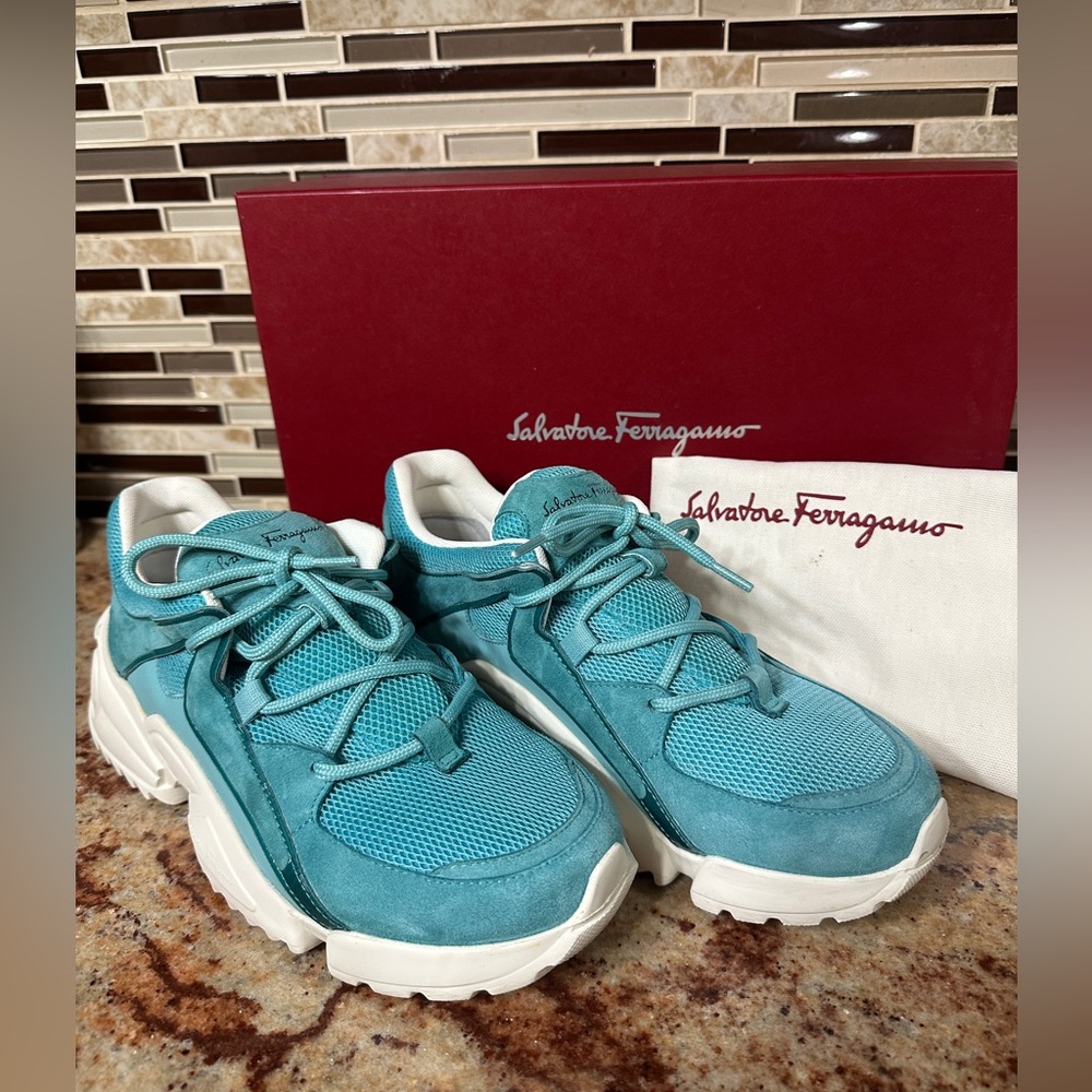 Salvatore Ferragamo Chunky Sneakers.